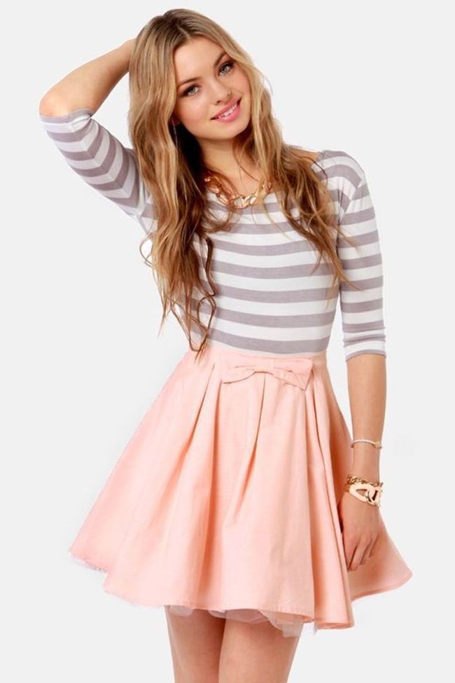 Cute outfits for teenage girl: Skirt Outfits,  Dating Outfits  
