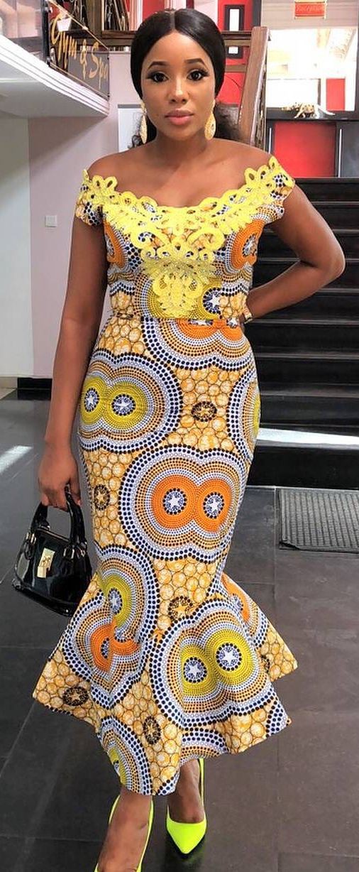 Print african dress dresses 2018 modern kitenge styles: Aso ebi,  Kente cloth,  Ankara Long Gown  