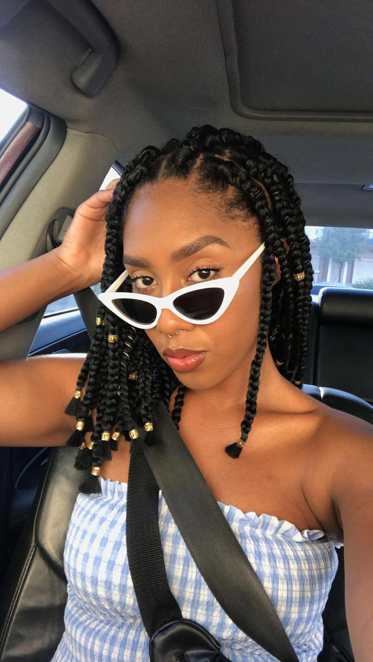 Black Girls Box braids,  Long hair: Bob cut,  Long hair,  Hairstyle Ideas,  Box braids,  Short hair,  Hair straightening,  Braided Hairstyles  