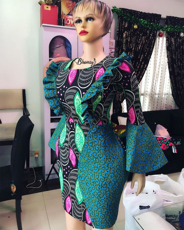 Fashion model, Aso ebi, Dutch Wax on Stylevore