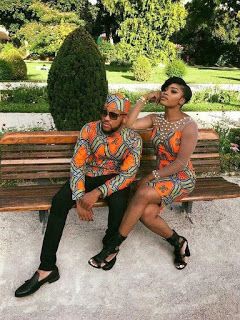 : Matching African Outfits  