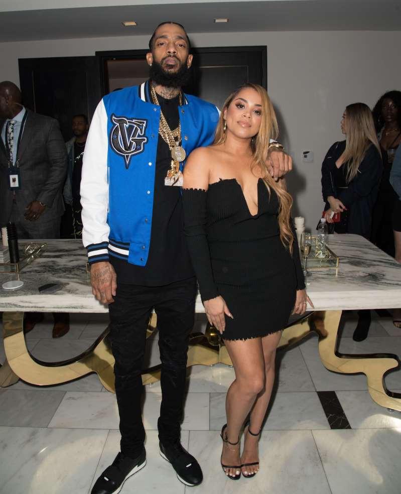 Lauren london and nipsey hussle: Los Angeles,  Sean Combs,  Nipsey Hussle,  Lauren London,  Victory Lap  