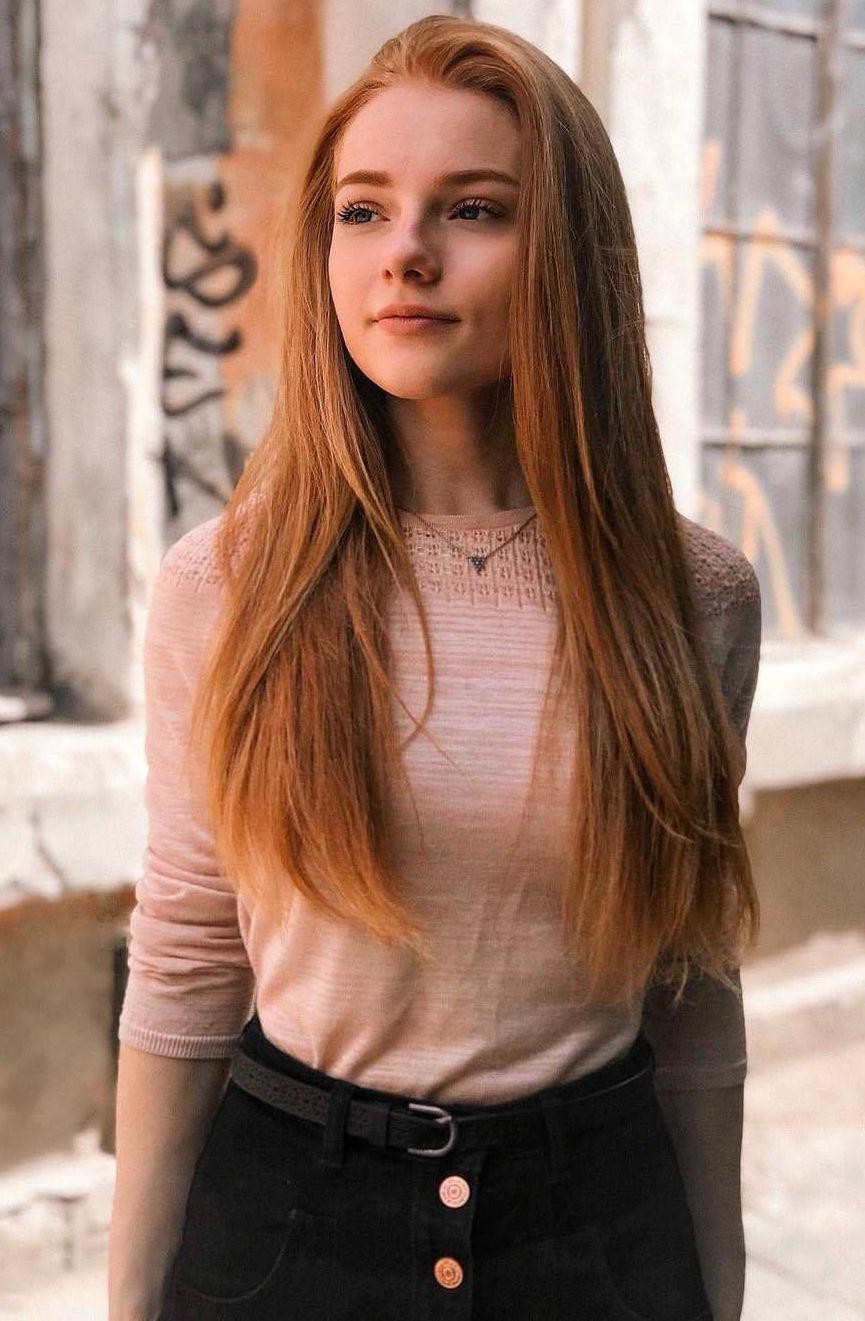 Julia adamenko, Red hair, Auburn hair Stylevore