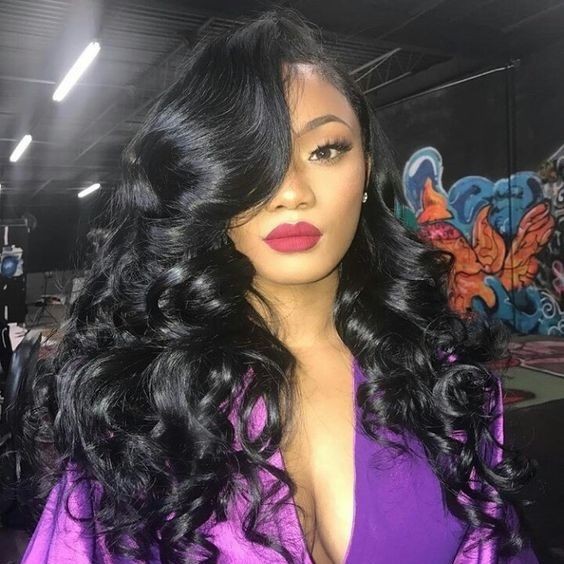 Big curl wigs: Lace wig,  Prom Hairstyles,  Lace Closures  