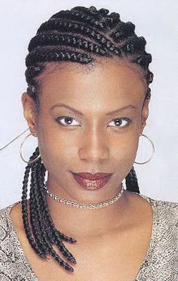 African american braided hairstyles: Afro-Textured Hair,  Long hair,  African Americans,  Box braids,  Braided Hairstyles,  French braid  