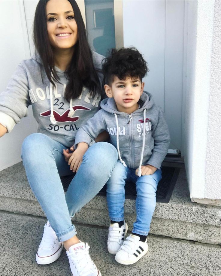 son and mom matching dresses