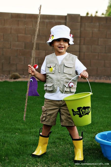 Kids fisherman costume Ideas: Halloween costume,  party outfits,  Helpers Day Outfits  