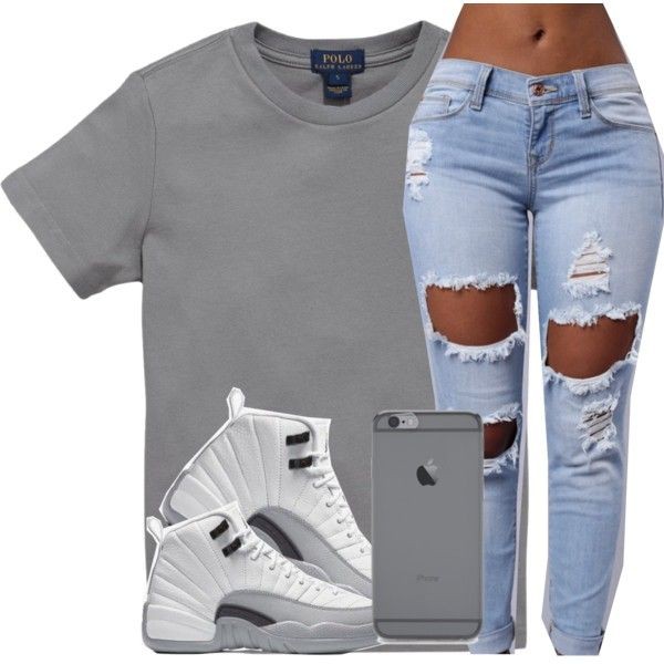 Polyvore fendi slides outfits: Air Jordan,  Jordan Outfits Polyvore  