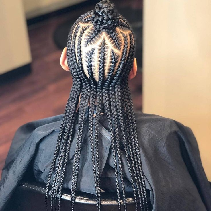 Long hair, Box braids, Long hair on Stylevore