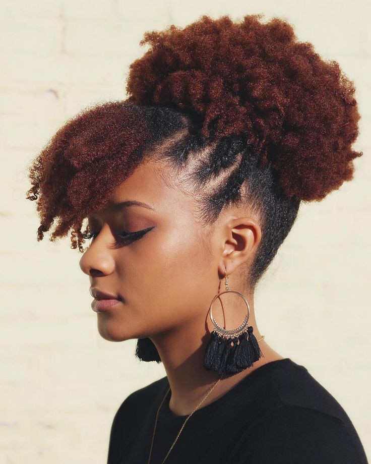 Styling natural hair on Stylevore