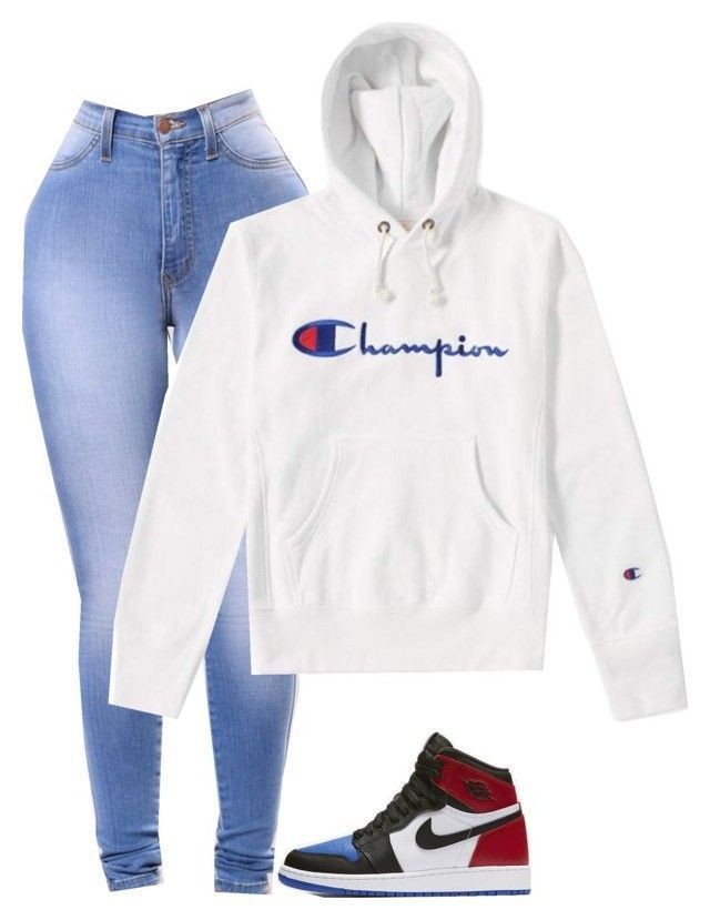 Outfits champion, Polar fleece, Air Jordan