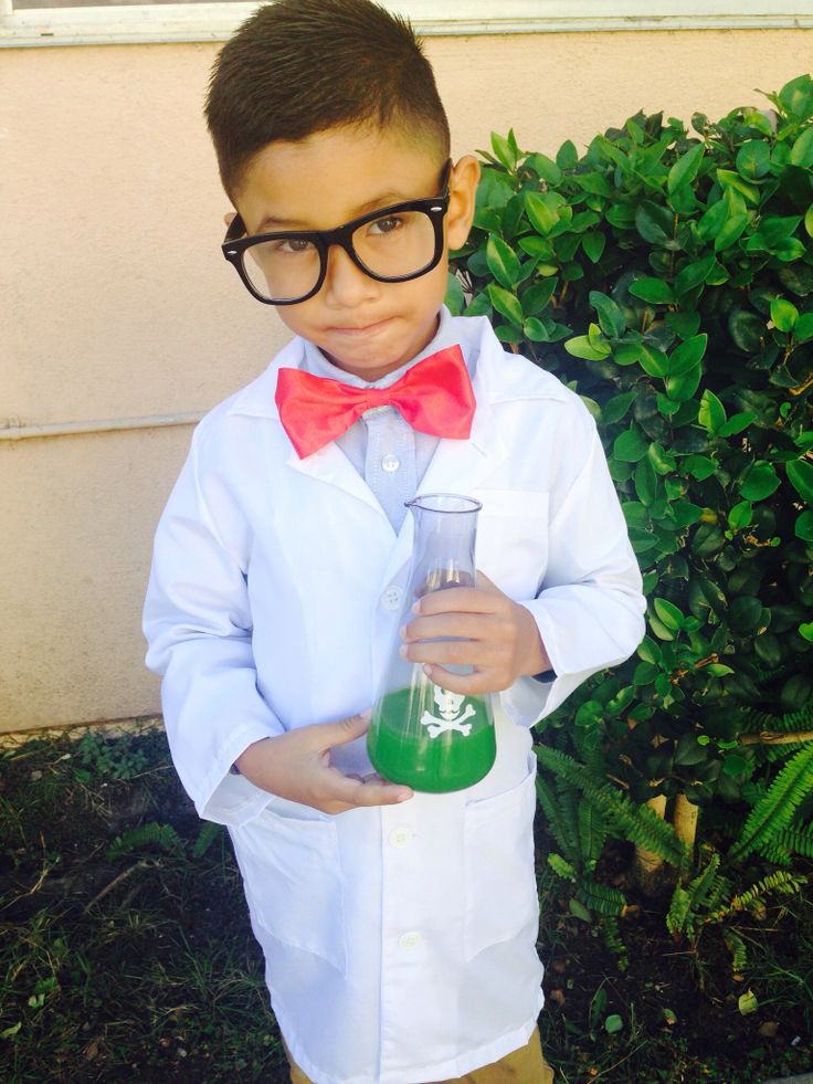 Scientist Costume For Helper Day: Halloween costume,  party outfits,  Helpers Day Outfits  