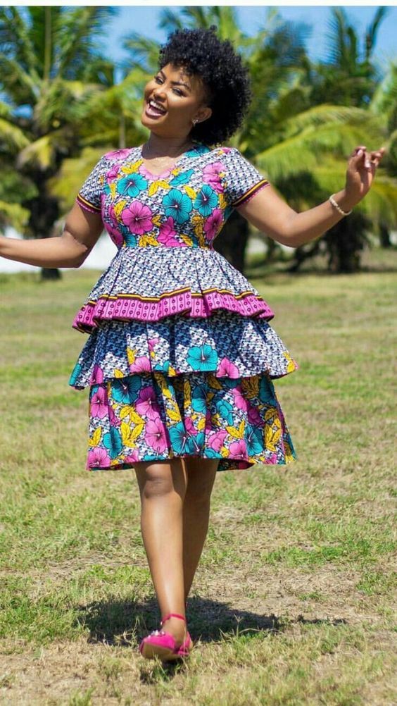 Traditional African Shweshwe Dresses: 