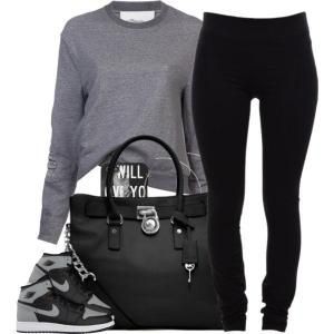 Casual sporty outfits for teens: Air Jordan,  Jordan Outfits Polyvore  