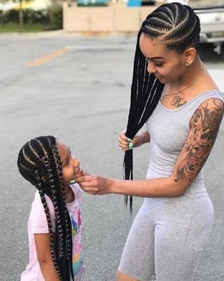 Little Kids Side Braids On Stylevore