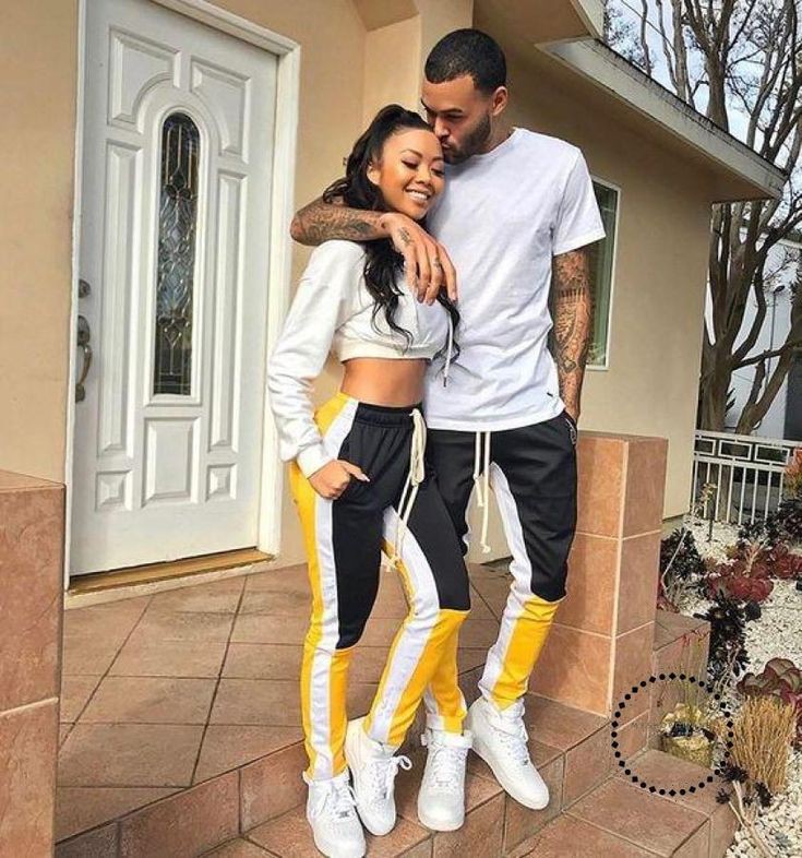 Street fashion couple goals matching: Matching Nike Outfits  