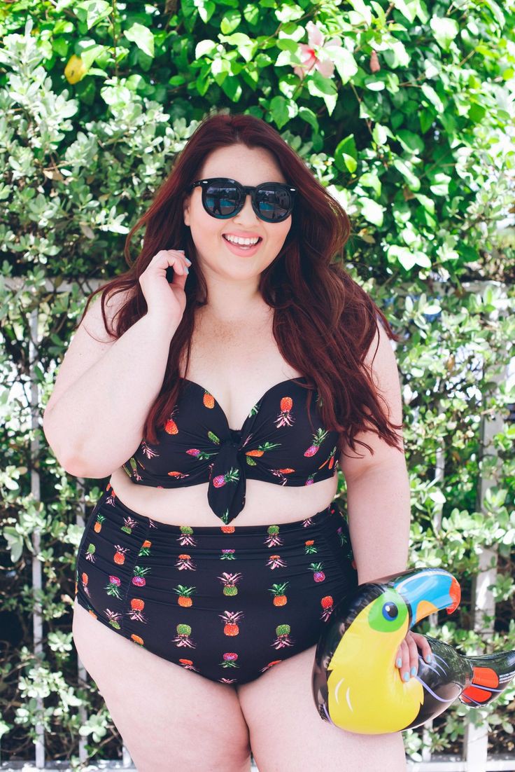 Plus-size Outfit Ideas For Pool Party: Plus-Size Model,  Pool Party Dresses  