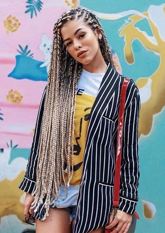 Fantastic tips for box braid outfits on Stylevore