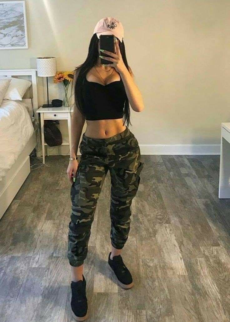 CalÃ§a do exercito feminina: Crop top,  High-Heeled Shoe,  Fashion Nova,  Sports shoes,  Military Outfit Ideas  