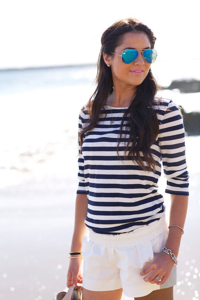 Blue And White Striped Outfit Ideas For Teenagers: David Yurman,  Dion Lee,  Striped Outfit Ideas  