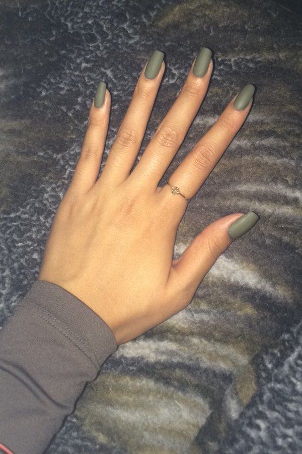 Acrylic Nails Ideas For Dark Skin Girls: Nail Polish,  Nail art,  Gel nails,  Green nails,  Acrylic Nails  