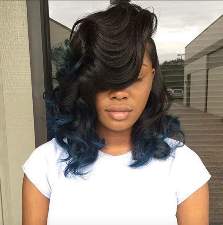 Splendid tips for black hair on Stylevore