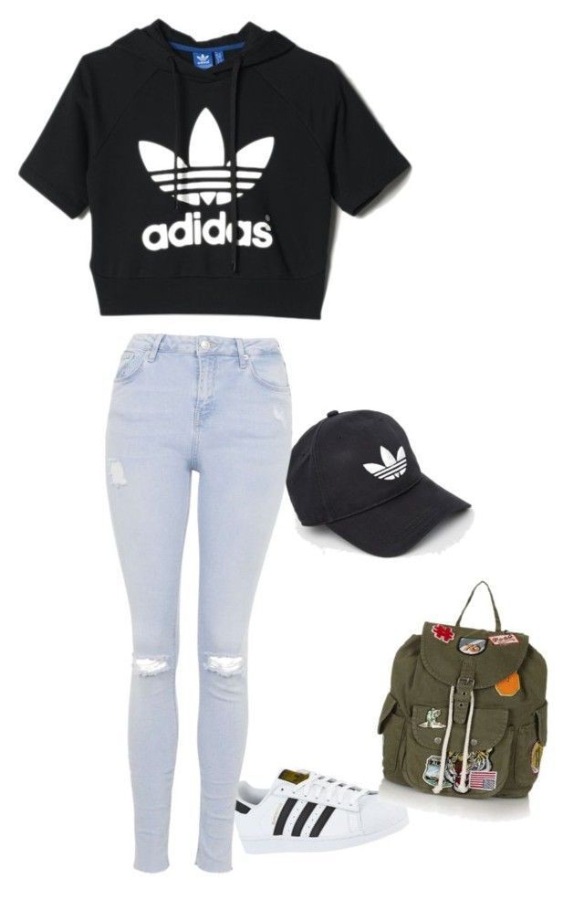 Cute School Outfit of Girls: Adidas Originals,  School Outfit Ideas  