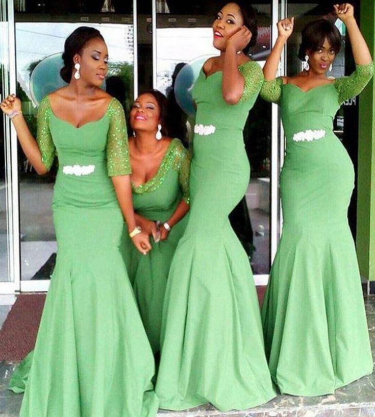 African Bridesmaid Wedding Dresses For ...
