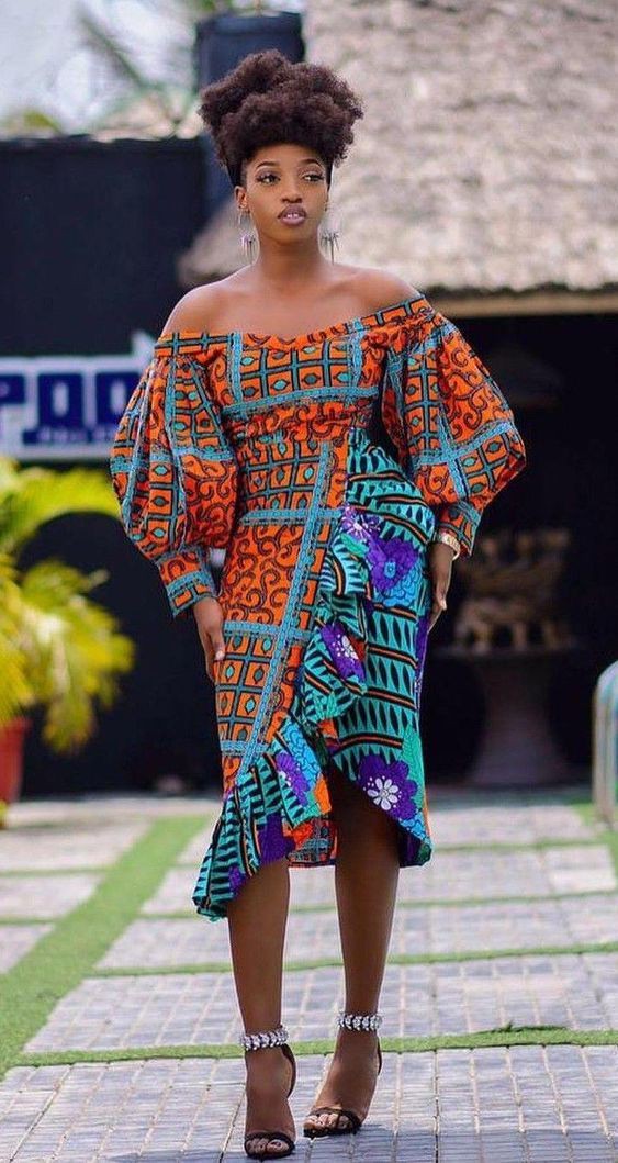 latest ankara gown for wedding