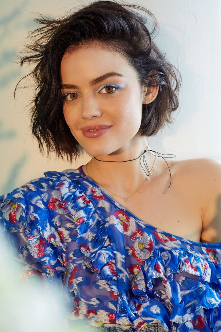 Shaggy Haircut For Round Faces: Ashley Benson,  Lucy Hale,  Shay Mitchell,  Round Face Hairstyle  