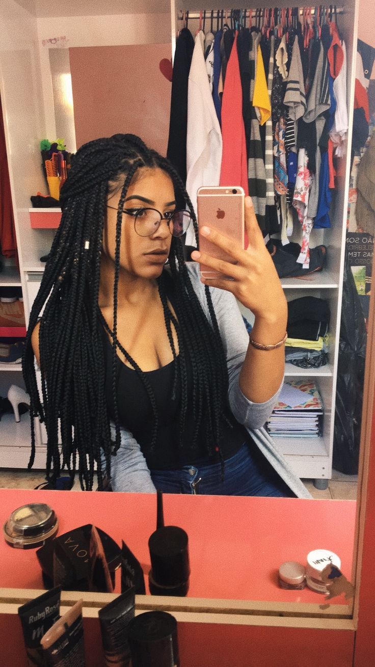 Black teen with boxbraids gets fucked Box Twist Mixed Girl Box Braids On Stylevore