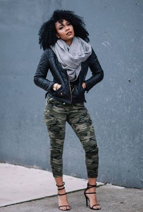 Nice and mind boggling army pants outfit, Cargo pants: Fashion Nova,  Military camouflage,  Military Outfit Ideas  