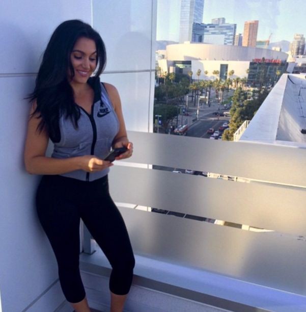 Molly Qerim Hot Yoga Outfit: Television presenter,  Jalen Rose,  Sports commentator,  molly qerim,  First Take  