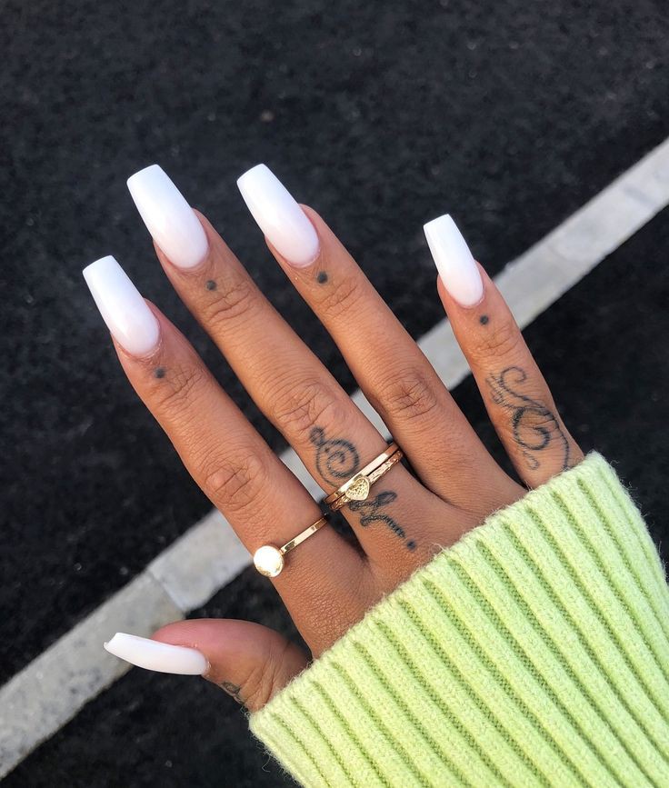 White Acrylic Nails On Dark Skin On Stylevore Products including hema are most. white acrylic nails on dark skin on
