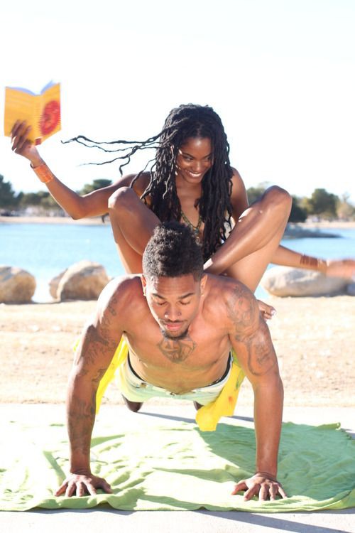 Perfect tips for fit black couples, Black is beautiful: Black people,  African Americans,  Couple goals,  Interracial marriage  
