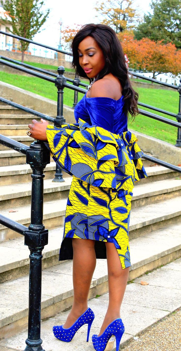 Latest Ankara Gown Style Designs For 2019: African Dresses,  Short Ankara Gown  