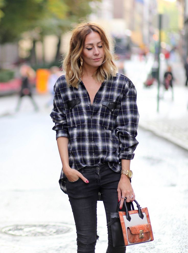 Best Flannel Outfit Ideas For Teens: fashion model,  Flannel Shirt Outfits,  Plaid Shirt  