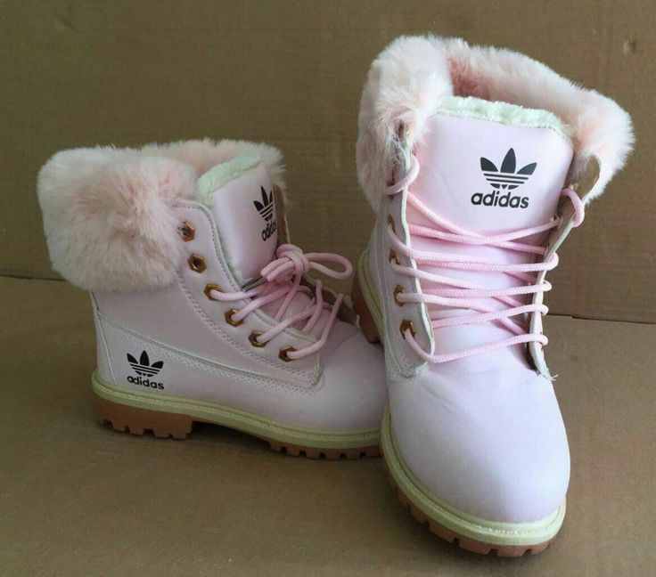 adidas fur boots