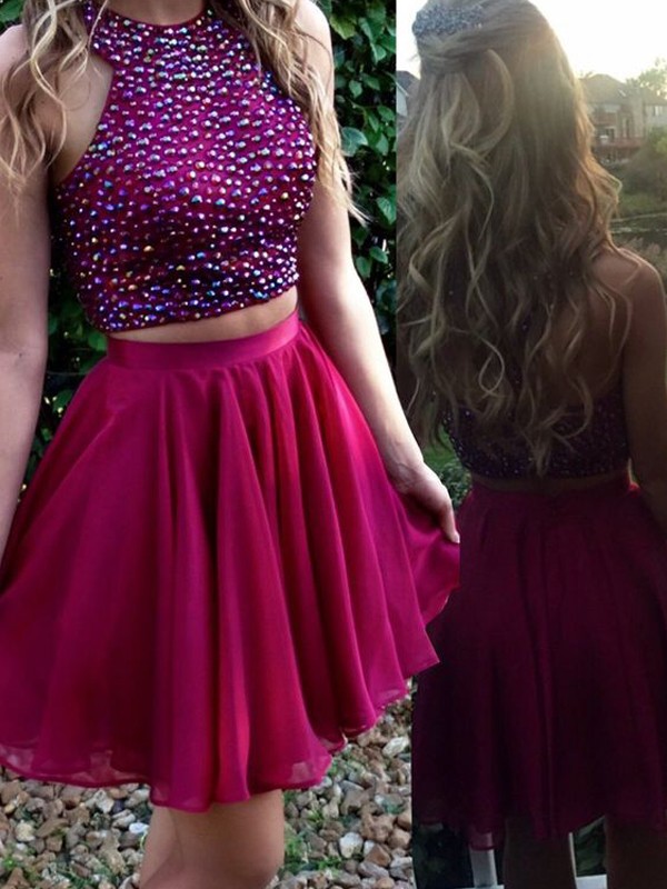 Two Piece Ball Dresses NZ for Sale Online | Victoriagowns: 