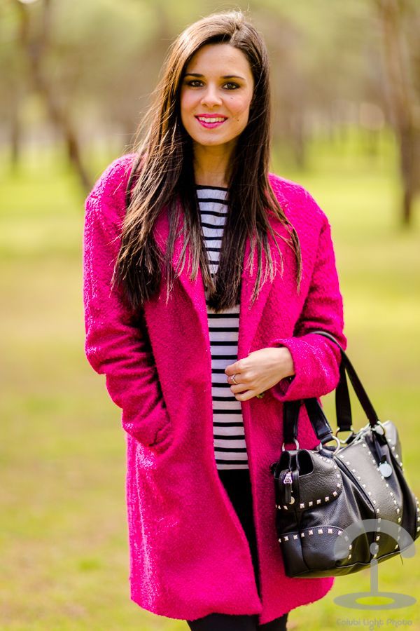 Most Beautiful Casual Black And Pink Dress: Pink Outfits Ideas  