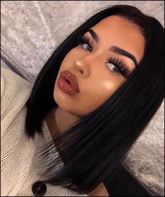 Worlds Best Black Hair Neck Length Bob Hairstyles on Stylevore