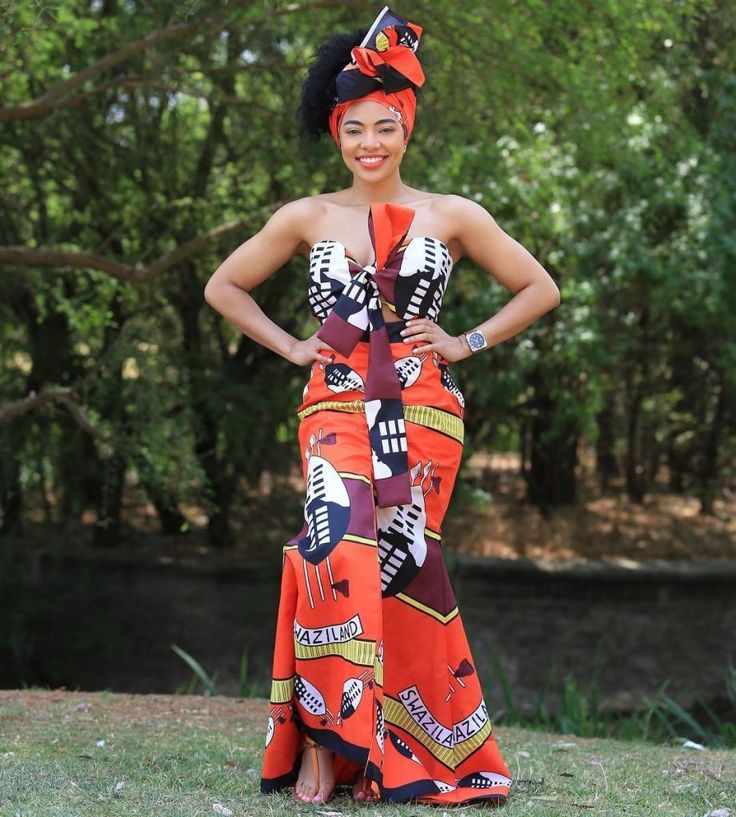Signature style for swati traditional attire, Amanda Du-Pont: Shweshwe Dresses,  Folk costume  