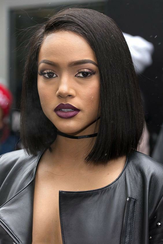 14 Inch Blunt Cut Bob for black women 2019: Lace wig,  Bob cut,  Long hair,  Pixie cut,  Mohawk hairstyle,  Bob Hairstyles  