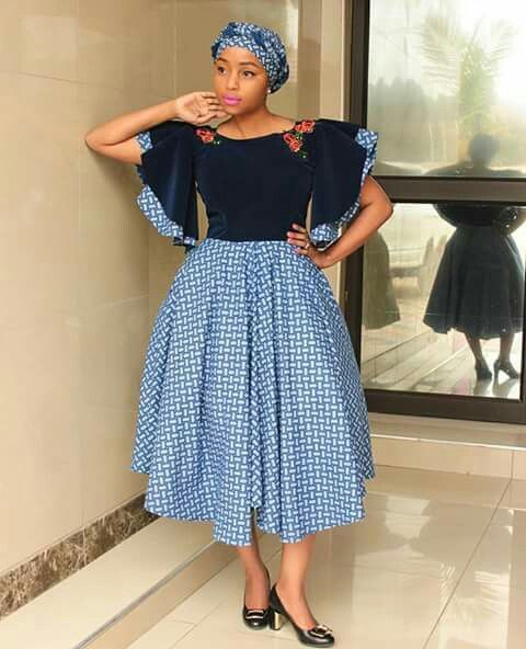 Best Shweshwe Dress Designs 2019 on Stylevore