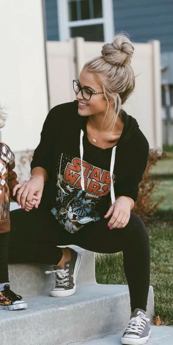 Amazing Messy Black Baddie Outfits: Clothing Accessories,  Top knot,  Messy Bun Outfits  