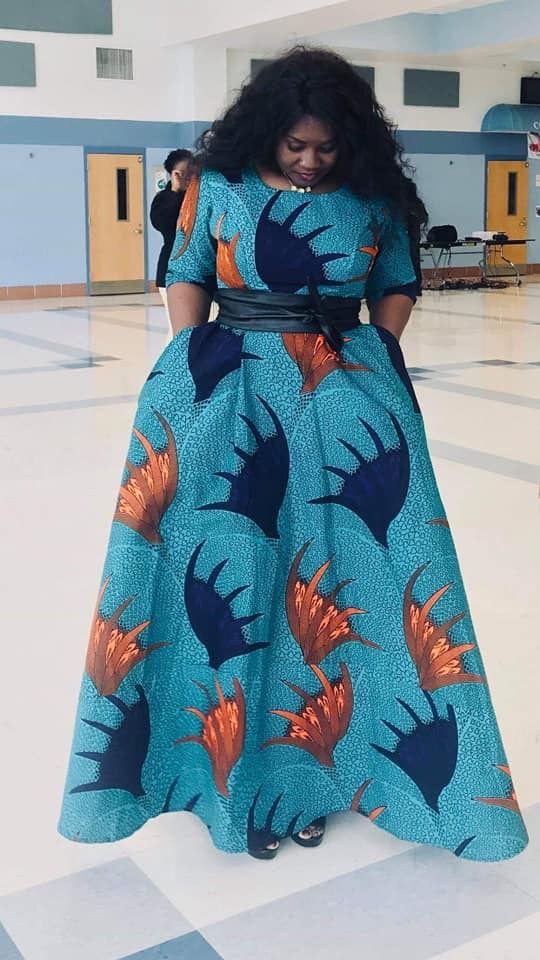 long ankara dresses 2019