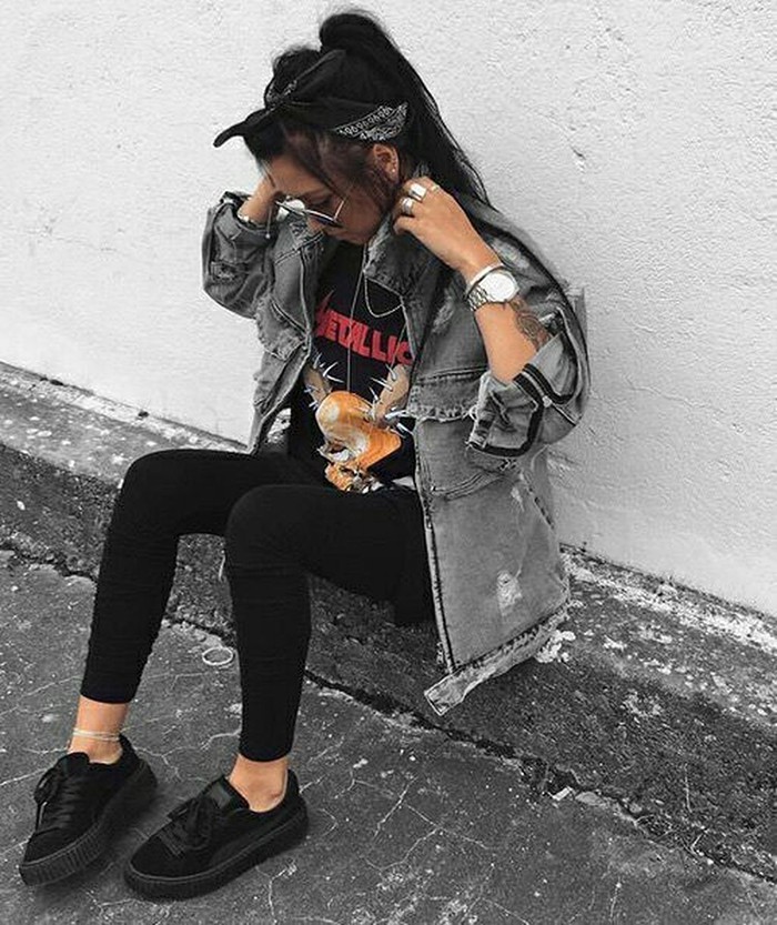 outfits with black vans tumblr