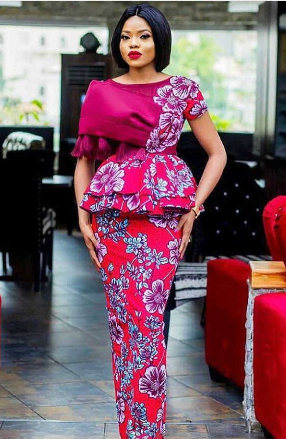 Latest Ankara Skirt And Blouse Styles Collection 2023 - Reny styles
