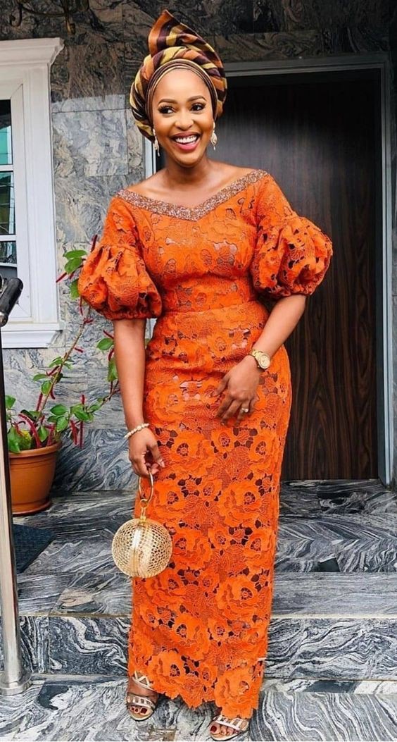 Plus Size Ideas For African Lace Dresses Ankara Dresses Nigeria 