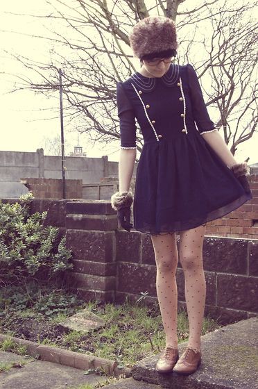 Women Shoes Outfit, Little black dress, Bridesmaid dress: winter outfits,  Bridesmaid dress,  Vintage clothing,  Oxford shoe,  Sailor dress  